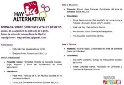 JORNADA SOBRE DERECHOS VITALES BÁSICOS