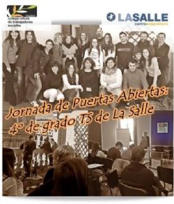 Jornadas Puertas abiertas alumnado 4º TS LaSalle: taller de orientación laboral y presentación del Colegio