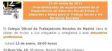 15 enero, 18 h: Encuentro profesional : Reconocimiento de Dependencia en Atención Social Primaria. Impactos y Retos para el Trabajo Social y los Servicios Sociales"