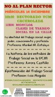 Clases de Trabajo Social en la calle: MONCLOA