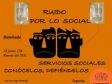 Actividad externa. La Asoc ForoServSocialMadrid convoca a favor de los Servicios Sociales