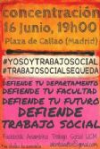 CALLAO. La Asamblea TS Complutense convoca CONCENTRACIÓN a las 19:00 h