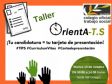 Taller OrientA-T.S.: ¡Tu candidatura = Tu tarjeta de presentación!