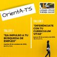 Taller OrientA-TS 1 : "Da impulso a tu búsqueda de empleo" (de 10 a 14h.)