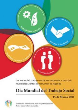 <b>"Las voces del Trabajo Social en respuesta a las crisis mundiales: juntos construimos el plan de trabajo".</b>