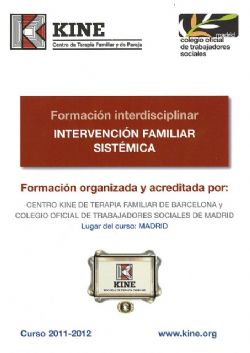 Curso de intervención familiar sistémica.