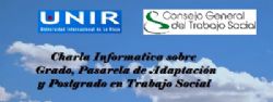 Nueva charla formativa online EL Consejo General y la UNIR acerca de los títulos de grado 