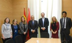 La Junta de Gobierno se reunió con el Consejero Fermosel. 