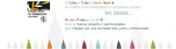 El Colegio y las y los profesionales del Trabajo Social de Madrid os desean Felices Fiestas  