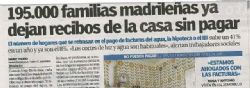 Sobre la pobreza energética: la dificultad para mantener el pago de los suministros