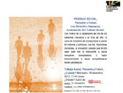 Encuentro colegial: Trabajo Social, Presente y Futuro