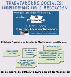 Día Europeo de la Mediación