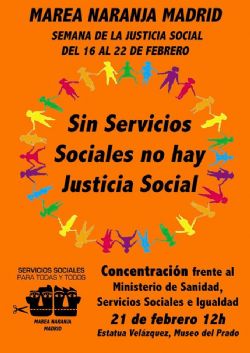 Sin Servicios Sociales no hay Justicia Social