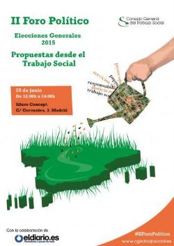 El CGTS organiza el II FORO POLÍTICO