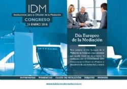 Los Trabajadores Sociales estarán presentes en el Congreso sobre la Resolución Colaborativa de Conflictos de IDM (Instituciones para la Difusión de la Mediación)