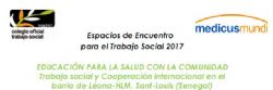 Martes 14 feb. 17:30 horas: Vuelven los Espacios de Encuentro para el Trabajo Social.