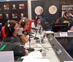 Mar Ureña, decana del Colegio, participa en el programa "La Mundial" de M21, la radio del Ayuntamiento de Madrid, para hablar sobre Desigualdad