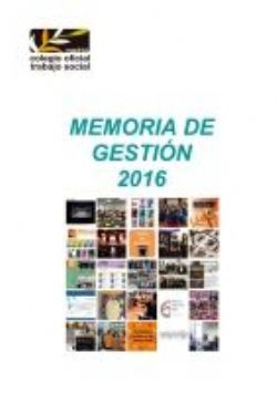 Ya está disponible la versión navegable de la Memoria de gestión 2016