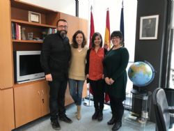 Reunión con la Directora General de la Mujer de la Comunidad de Madrid con el fin de conocer la puesta en marcha de las medidas del pacto de estado en nuestra Comunidad Autónoma.