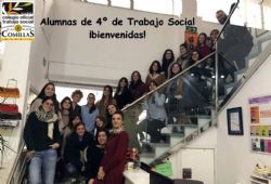 Fue un placer recibir en el Colegio al alumnado de Trabajo Social de la Universidad Pontificia Comillas 