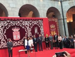Ángel Garrido nuevo Presidente de la Comunidad del Madrid, Lola Moreno nueva Consejera de Familia y Asuntos Sociales y Yolanda Ibarrola de la nueva Consejería de Justicia. 