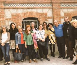 Profesionales del CTSV de Grandes Emergencias del Colegio, en las Jornadas del XIV Aniversario del Samur Social