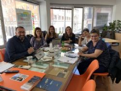 Reunión entre las juntas de Gobierno del Colegio de Madrid y el Consejo General del Trabajo Social .