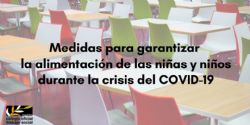 El Colegio de Trabajo Social de Madrid propone medidas para garantizar la alimentación de las niñas y niños durante la crisis del COVID-19 
