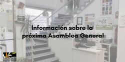 Información sobre la próxima Asamblea General