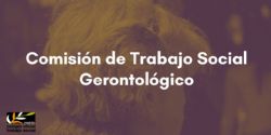 El Colegio pone en marcha la Comisión de Trabajo Social Gerontológico