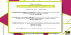 Tarde de reflexión sobre el Trabajo Social y su función en la crisis del COVID 19