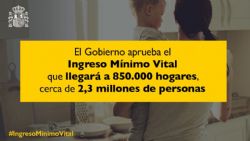 Aprobado el Ingreso Mínimo Vital