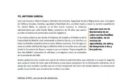 El Colegio de Trabajo Social de Madrid solicita a la Comunidad de Madrid detenga los requerimientos a los perceptores de RMI para acreditar la solicitud IMV en el plazo de 10 días