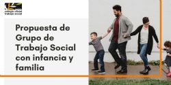 Convocatoria para formar el Grupo de Trabajo Social con infancia y familia 