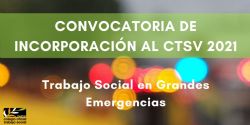 Resultado del sorteo de la Convocatoria 2021 para la incorporación de Trabajadoras/es Sociales colegiadas/os al CTSV