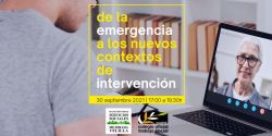 Jornada "De la emergencia a los nuevos contextos de intervención": inscripciones abiertas