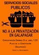 Concentración frente al Ayuntamiento de Galapagar
