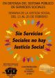 Concentración: Sin Servicios Sociales no hay Justicia Social