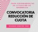 Nueva convocatoria de reducción de cuotas para colegiados/as desempleados/as. 