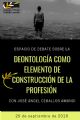 El próximo miércoles 26 de septiembre tienes una cita: Deontología y Trabajo Social