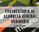 Convocatoria de Asamblea General Ordinaria